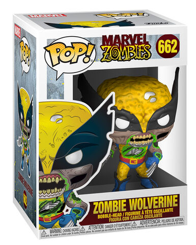 Figurine Funko Pop! N°662 - Marvel - Wolverine Zombie